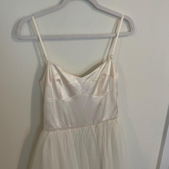 Reformation Alouette Dress in Fior Di Latte - Picture 2 of 4